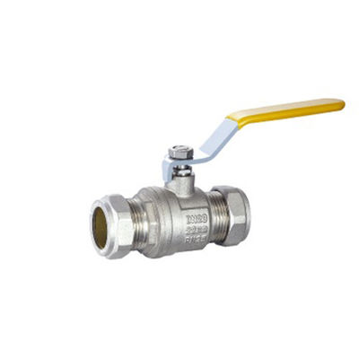 NPT BSP Thread Copper Brass Ball Valve Γυναικεία Βιομηχανικά υλικά Μεταλλικός σύνδεσμος