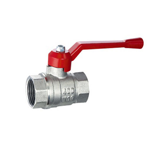 NPT BSP Thread Brass Copper Ball Valve Water Brass Valve Female Βιομηχανικά υλικά SS Μεταλλικός σύνδεσμος